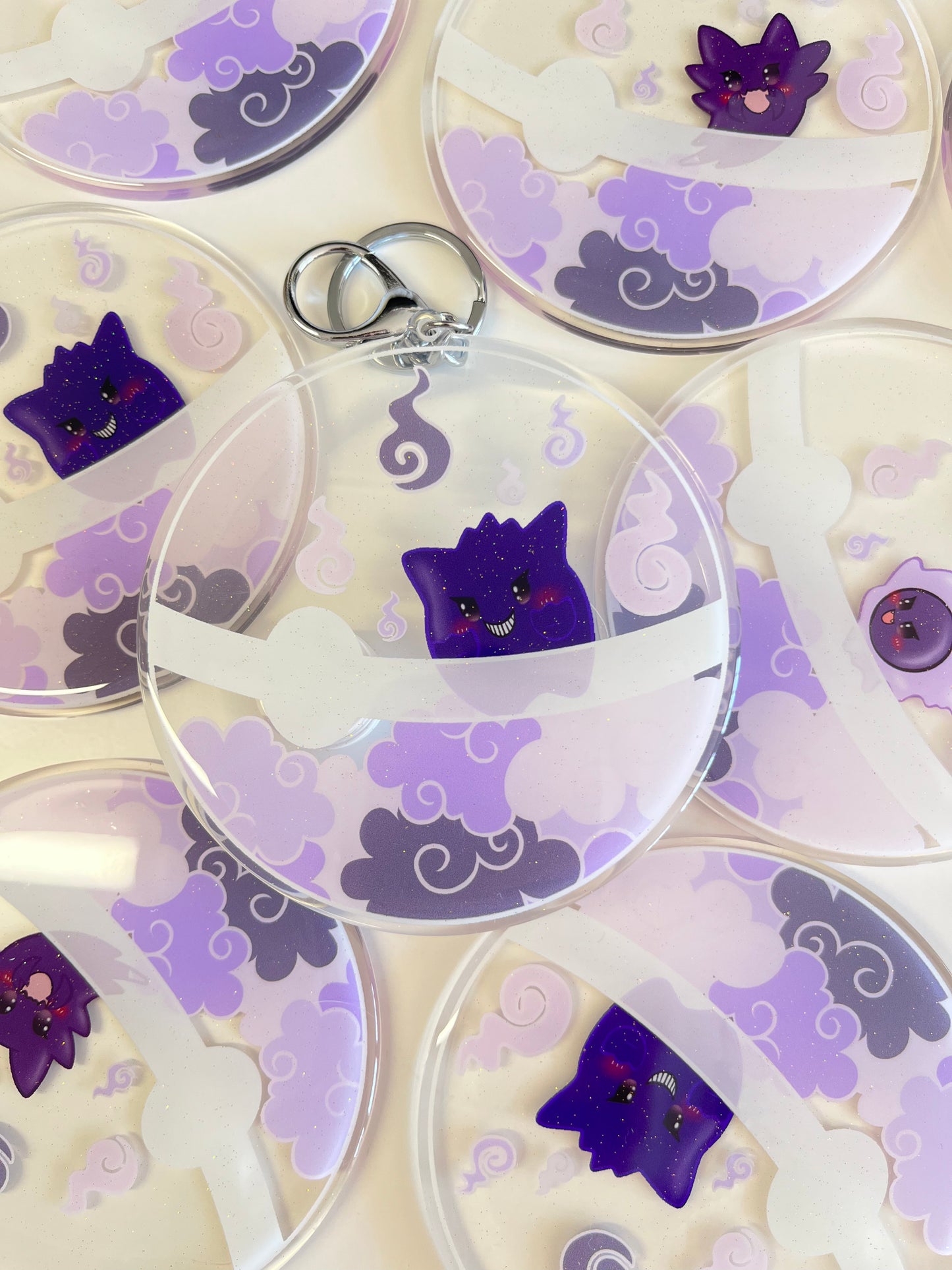 Gengar Acrylic Maxi Keychain