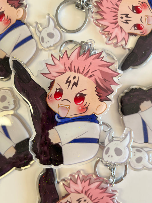 Sukuna Acrylic Maxi Keychain