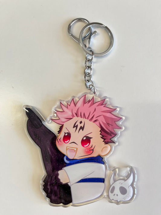 Sukuna Acrylic Maxi Keychain