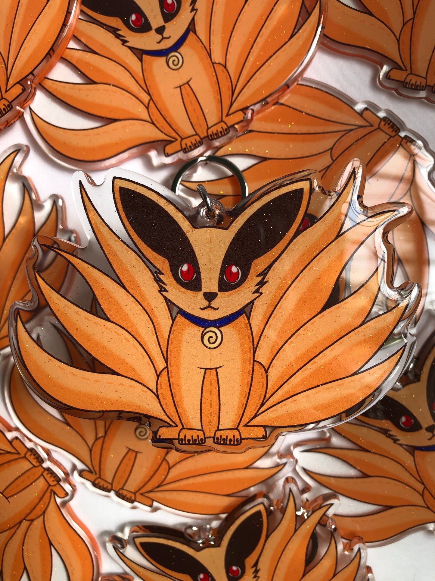 Kurama Acrylic Keychain