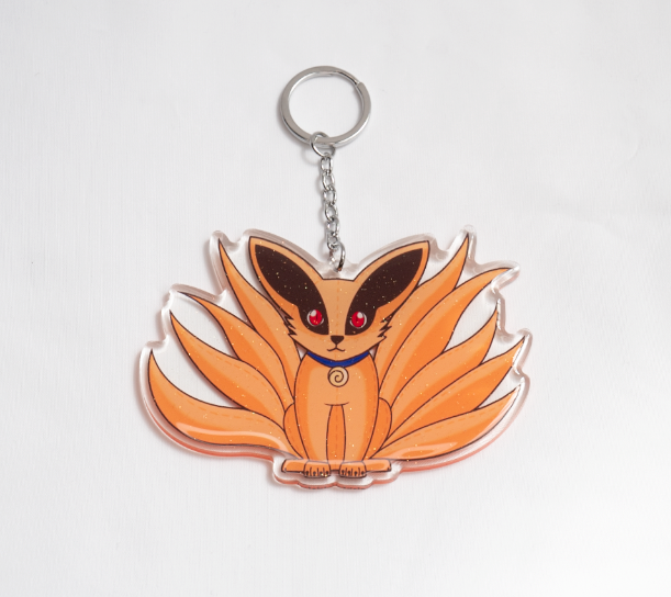 Kurama Acrylic Keychain